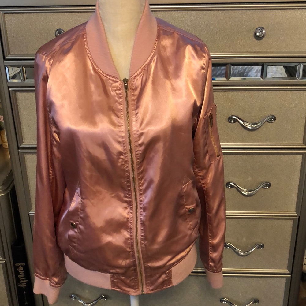 Pink Varsity Jacket - Picture 7 of 9